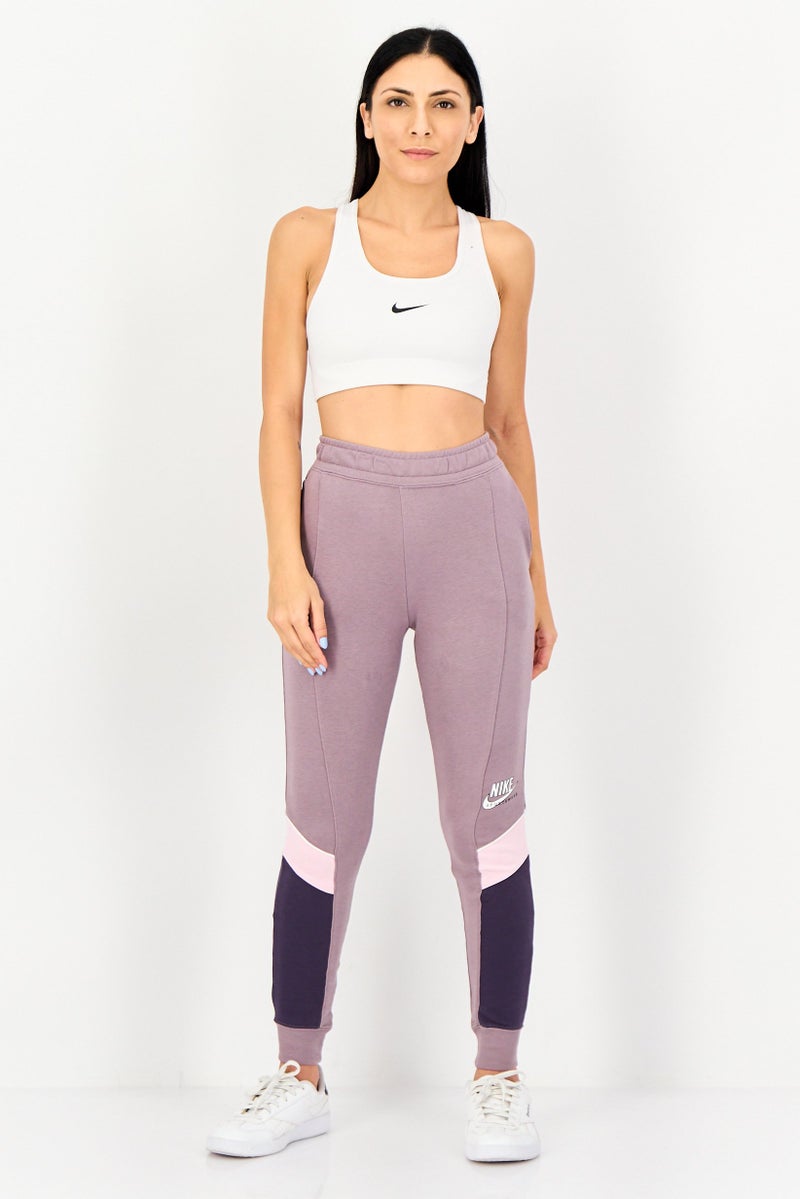Nike Women Standard Fit Brand Logo Outdoor Sweatpants, Multicolor - Image 3