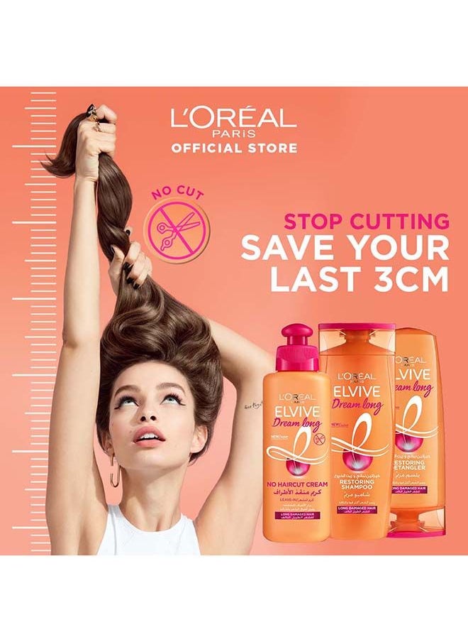L'OREAL PARIS Elvive Dream Long Shampoo 600ml + Shampoo 400ml For Weakened Long Hair  - Image 5