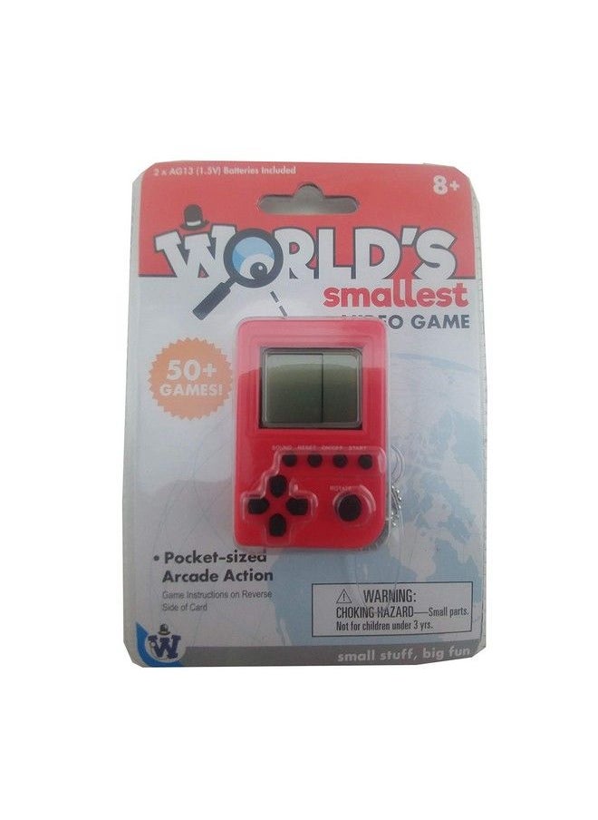 Worlds Smallest Handheld Video Game 50+ Arcade Games