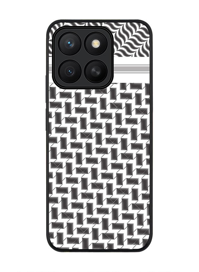 Stylizedd For Honor X8c Case,Slim fit Camera Protection, Shockproof Thin Phone cover  - Shemag (Black)