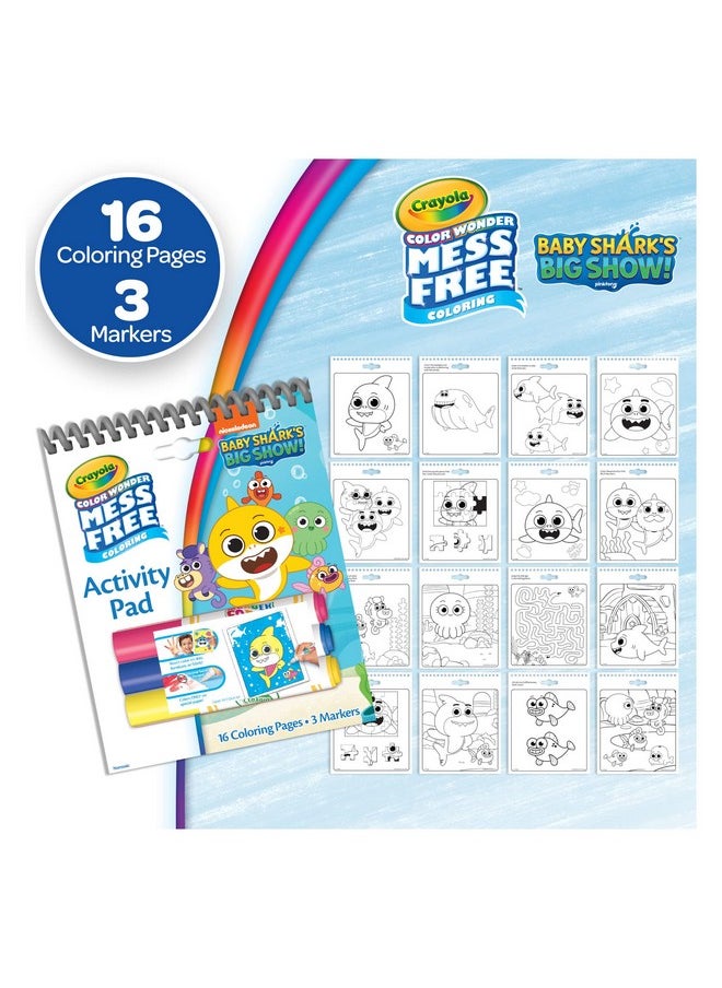 Crayola - Crayola Nickelodeon Color Wonder Bundle (3 Pack), Mess Free Coloring Set for Kids, Activity Pads & Markers, Toddler Stocking Stuffers, 3+ - Image 1