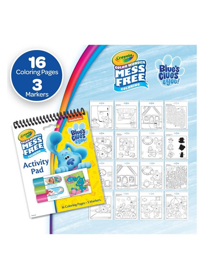 Crayola - Crayola Nickelodeon Color Wonder Bundle (3 Pack), Mess Free Coloring Set for Kids, Activity Pads & Markers, Toddler Stocking Stuffers, 3+ - Image 1