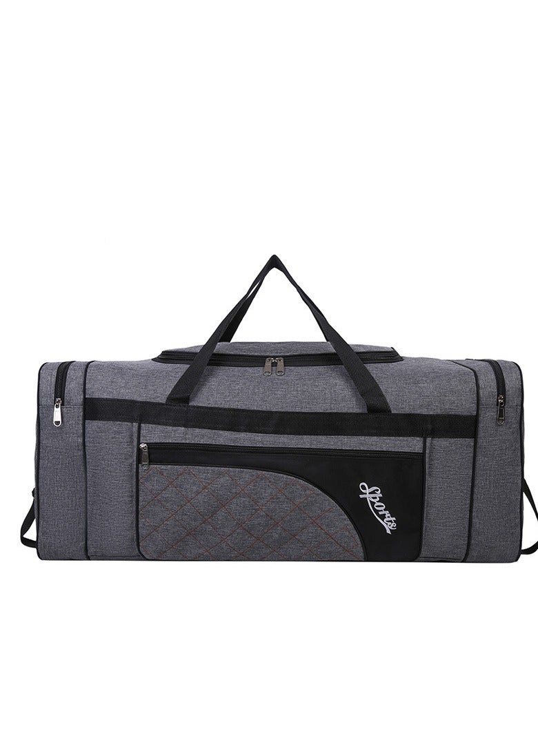 MIXDE Large-Capacity Shoulder Bag Outdoor Sports Portable Clothing Storage Bag Can Be Folded for Short Trips