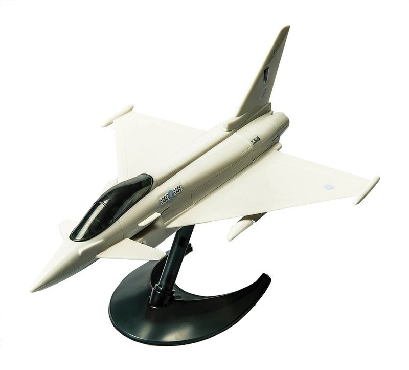 Airfix طقم نماذج الطائرات السريعة Airfix J6002 للبناء السريع للبالغين والأطفال - يوروفايتر تايفون - نماذج طائرات مقاتلة بلاستيكية، مجموعات بناء كتلة، نماذج طائرات تتصل ببعضها، ألعاب هندسية للهدايا - Image 4
