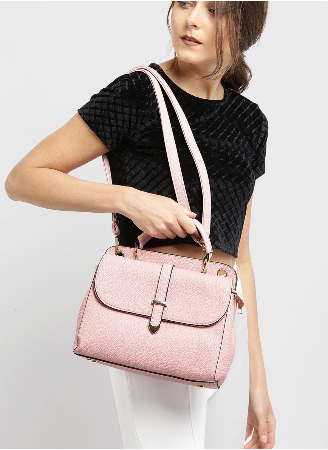 Dressberry pink satchel new arrivals