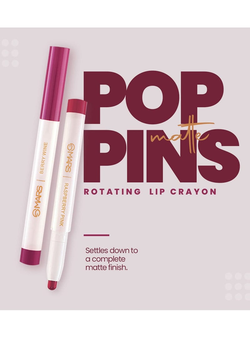 مارس قلم الشفاه بوبينز طويل الأمد قابل للسحب من مارس، 07 بني كوفي - Image 4