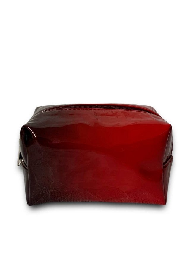 Strutt Toiletry Bag for Women, Makeup Pouch, Waterproof Cosmetic Case, Makeup Pouch Bag, Travel Organizer Kit (Red) - Image 1