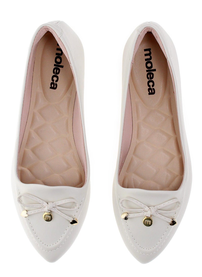 موليكا أحذية راقصة باليه للبنات - أحذية مسطحة مريحة سهلة الارتداء بتصميم لطيف - مثالية للمدرسة والحفلات والملابس اليومية - Image 5