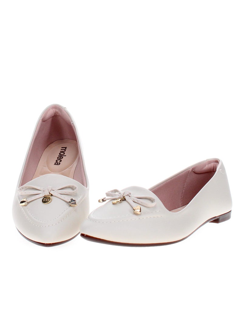 موليكا أحذية راقصة باليه للبنات - أحذية مسطحة مريحة سهلة الارتداء بتصميم لطيف - مثالية للمدرسة والحفلات والملابس اليومية - Image 4