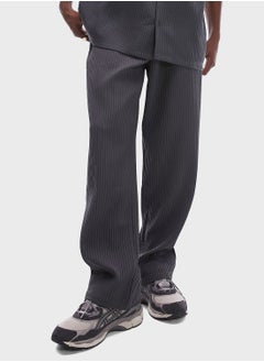TOPMAN Wide Leg Plisse Carpenter Pants  - Image 1