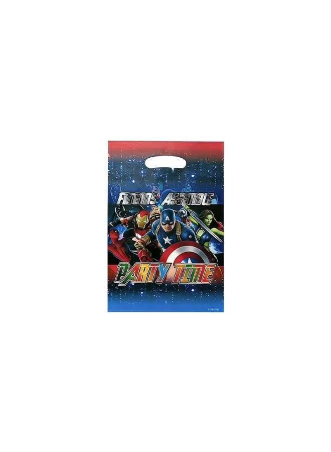 AVENGERS 20Pcs Avengers Party Favor Bags for Kids (4 Designs, 5 Each), Awesome Avengers Gift Bags with Handles, Superhero Goodie Bags for Birthday Party Candy Treat Bags, Birthday Party Decoration Supplies - Image 3