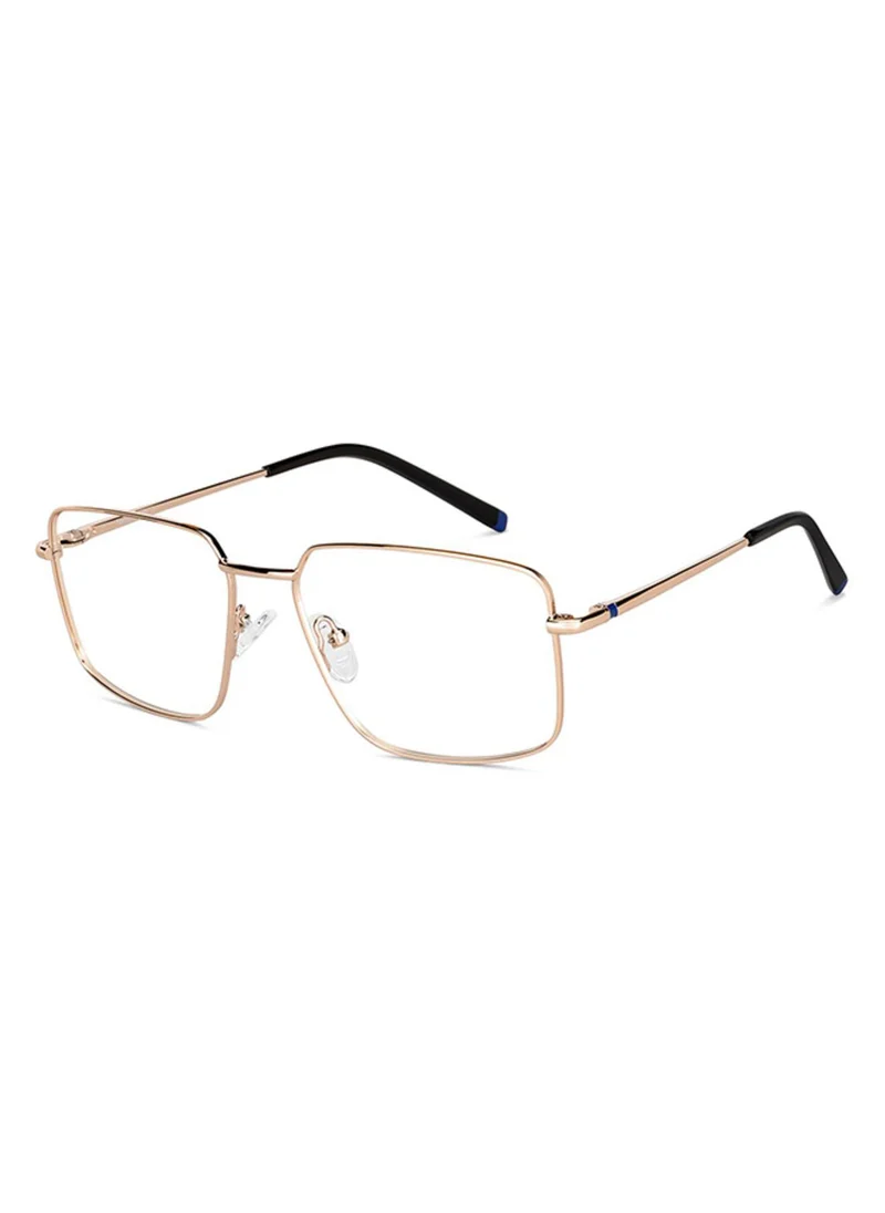 Lenskart Blu LENSKART BLU | Zero Power Blue Cut Computer Glasses | Anti Glare, Lightweight & Blocks Harmful Rays | UV Protection Specs | Men & Women | Medium | LB E14483