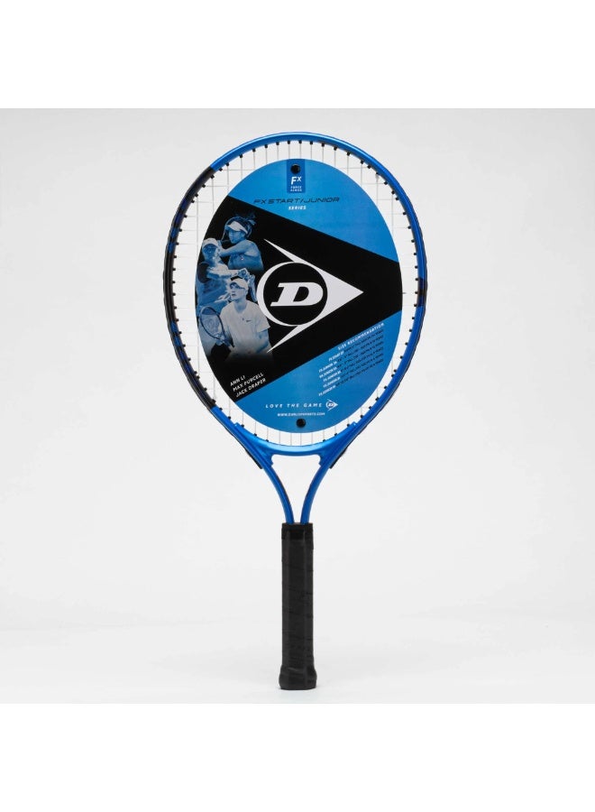 مضرب تنس للأطفال Dunlop TR‑FX جونيور 21 بوصة – إطار ألومنيوم خفيف الوزن للأطفال من سن 4 إلى 6 سنوات، متين وسهل الاستخدام