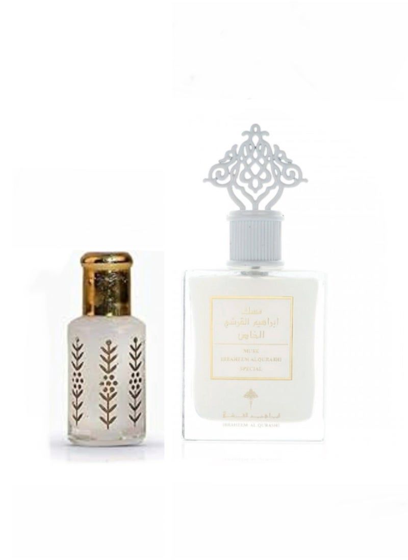 Ibrahim Al Qurashi White Body Musk Perfume quarter tola musk - pzsku/Z515D7E6009A03D9D73E8Z/45/_/1730710412/690dcb6a-fae6-4d83-9cbd-bca39880de97