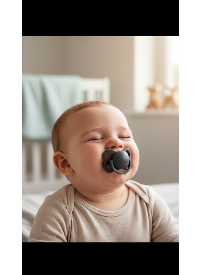 بيبس لهاية BIBS بحلمة دائرية من المطاط الطبيعي للأطفال من عمر 0+ أشهر - Image 5