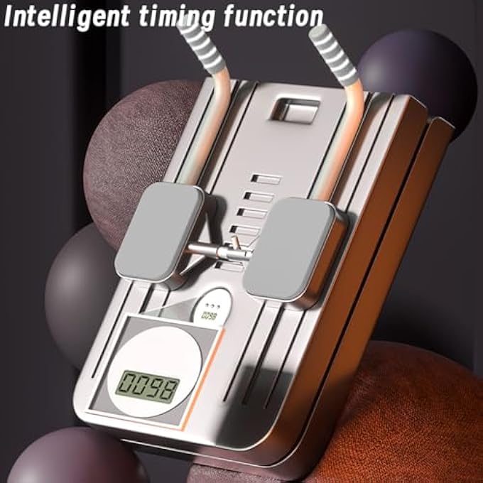 rayihni جهاز تمرين البطن: عجلة بطنية متعددة الوظائف مع ارتداد تلقائي - معدات لياقة بدنية قابلة للطي للتمارين المنزلية، لوحة دفع للتمرين على القوة - Image 3