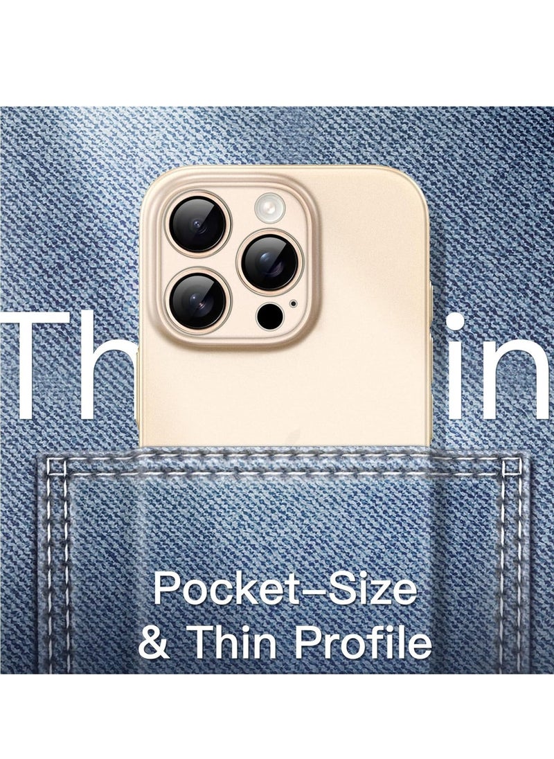 Matte Finish PP Hard Minimalist Cover (Desert Titanium) - Image 5