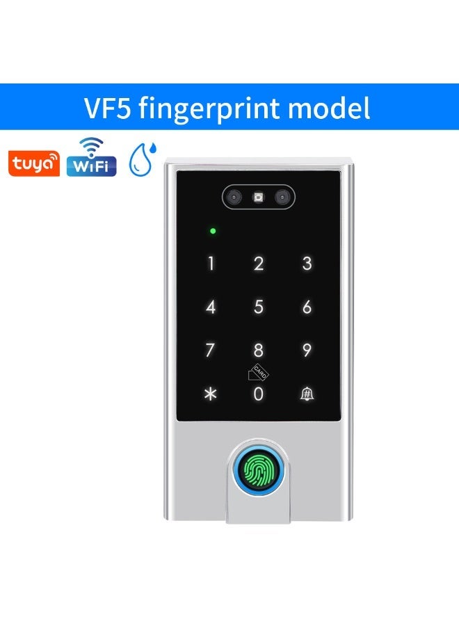 تويا فتح ببصمة الوجه للأبواب الخارجية أكسس كنترول يدعم الوايفاي ٥ طرق دخول ذكية - Image 1