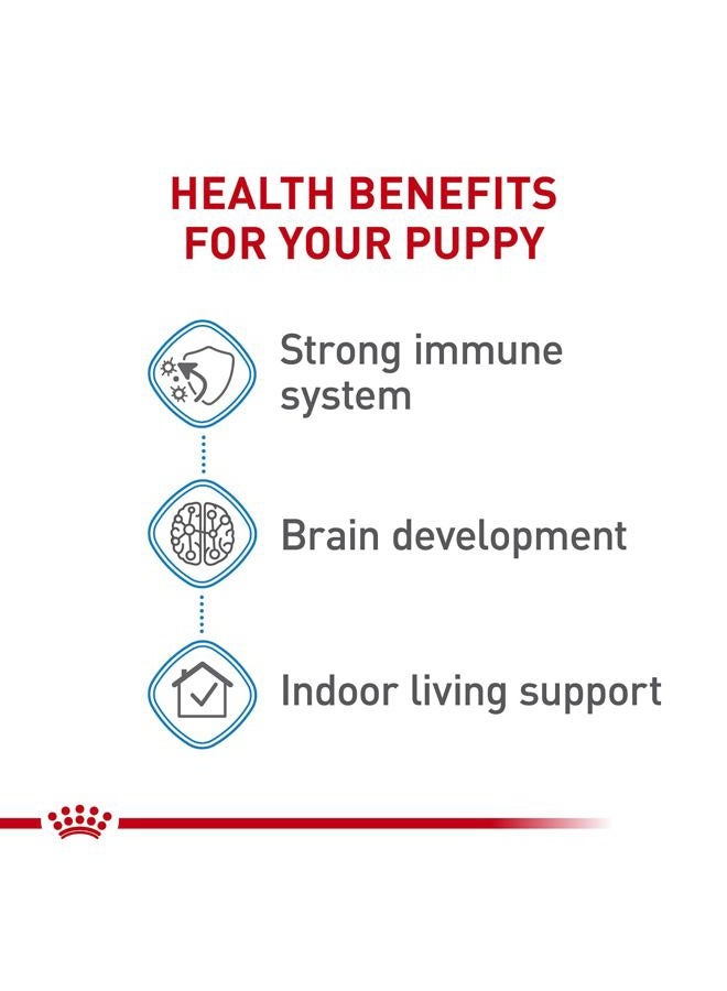 Royal Canin Size Health Nutrition Small Indoor Puppy Dry Dog Food, 2.5 lb bag - Image 3