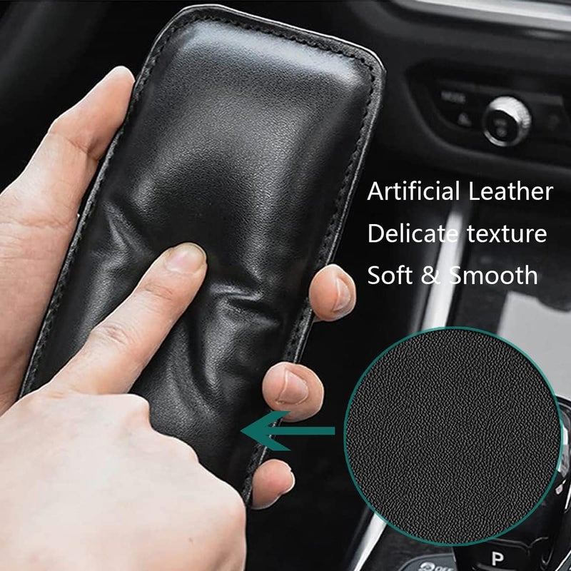 RUNMAY2 Pack Knee Cushion Soft Pad For Leather Auto Center Console, Car Foot Care Knee Cover Thigh Support Comfort Elastic Pillow Car Interior Accessories - Image 4