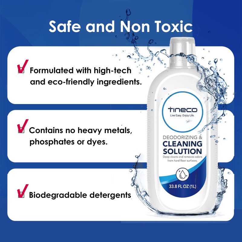 Tineco Floor Cleaning Solution 2L for iFLOOR Series (EXCEPT iFLOOR 5 Steam), FLOOR ONE S3 / S5 / S6 / S7 / S9 Artist Series (EXCEPT S5 Steam / S7 Steam/ S9 Artist Steam) Wet Dry Vacuum (33.8 OZ*2) - Image 3