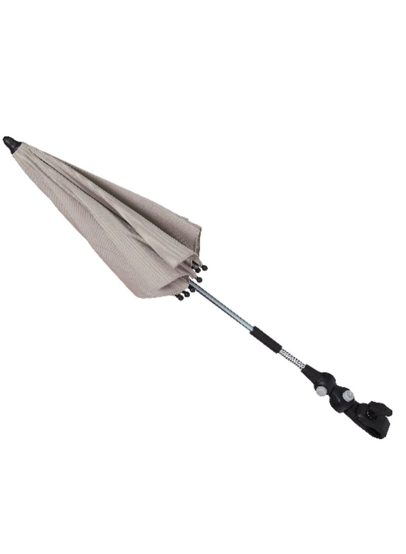 cam حامل مظلة عربة الأطفال من بارسول بيبي مع مشبك، متوافق مع حماية الطفل/الرضيع/الطفل الصغير، مقاوم للمطر، مقاوم للماء حتى عمر 0-36 شهرًا - بيج - Image 4