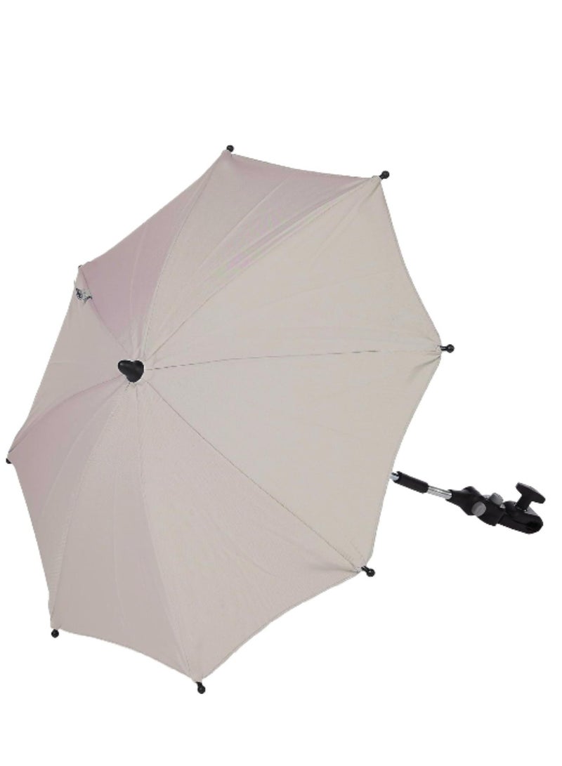 cam حامل مظلة عربة الأطفال من بارسول بيبي مع مشبك، متوافق مع حماية الطفل/الرضيع/الطفل الصغير، مقاوم للمطر، مقاوم للماء حتى عمر 0-36 شهرًا - بيج - Image 2