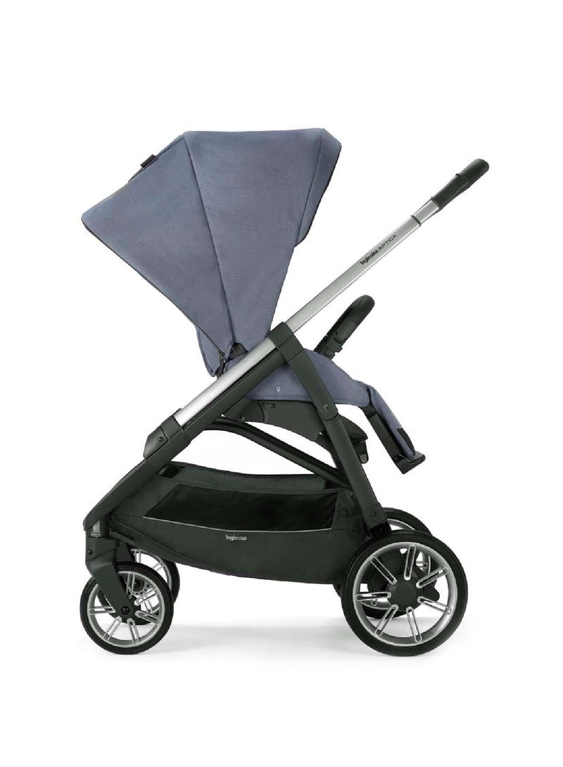 Inglesina Aptica Stroller | Reversible Seat, Smooth Ride, Adjustable Recline & Protective Footrest | Lightweight Foldable Baby Stroller, Travel Trolley for 0-3 Years - Image 4