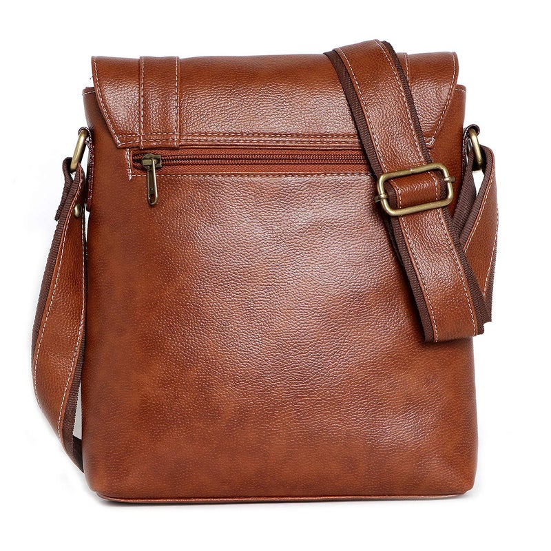 ROLEXO Men's Synthetic Leather Casual Crossbody/Sling Bag - Image 3