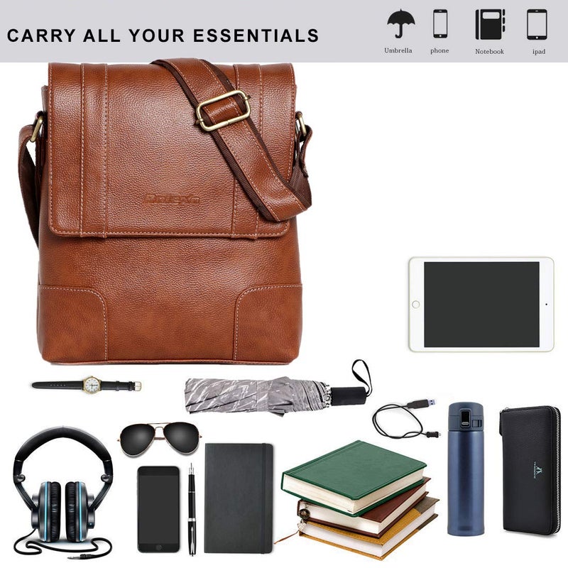 ROLEXO Men's Synthetic Leather Casual Crossbody/Sling Bag - Image 4