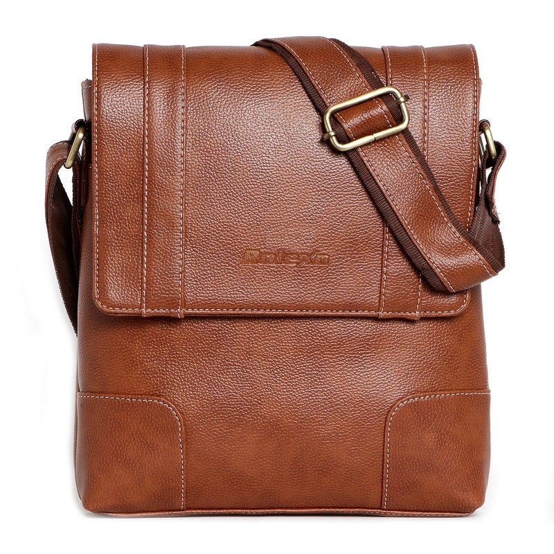 ROLEXO Men's Synthetic Leather Casual Crossbody/Sling Bag - Image 1