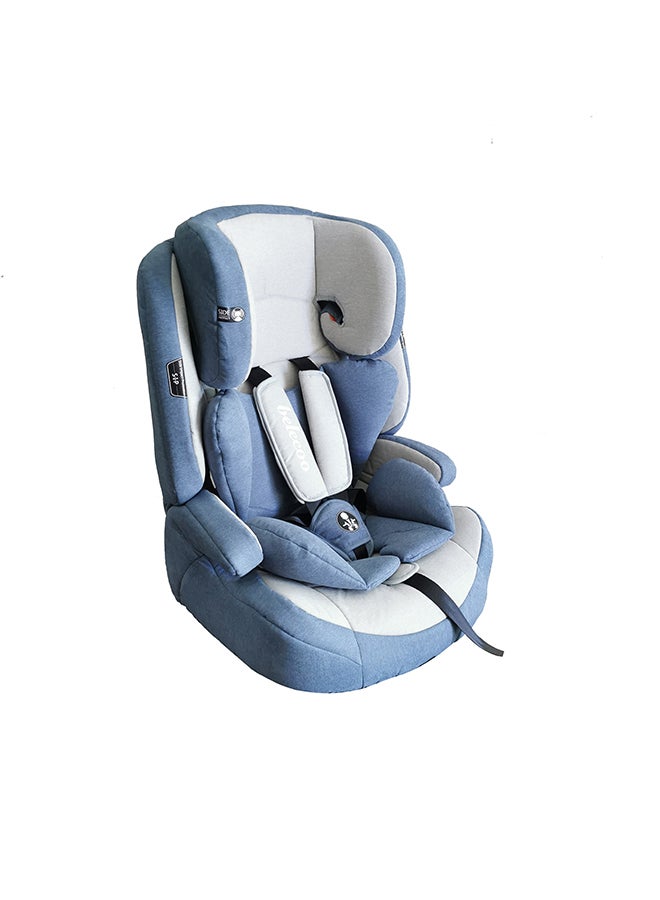 belecoo Sip Car Seat Blue (9 Month To 12 Year, 9-36 Kg) - Blue - Image 1