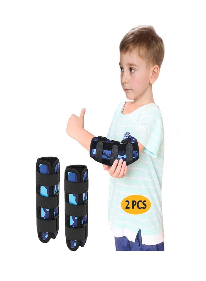 Mybow Thumb Sucking Stop for Kids, Finger Sucking Guard, Stop Nail Biting Treatment, Toddlers Thumb Sucking Prevention, Anti Nose Picking Pediatric Elbow Brace (2 PCS) - Image 1