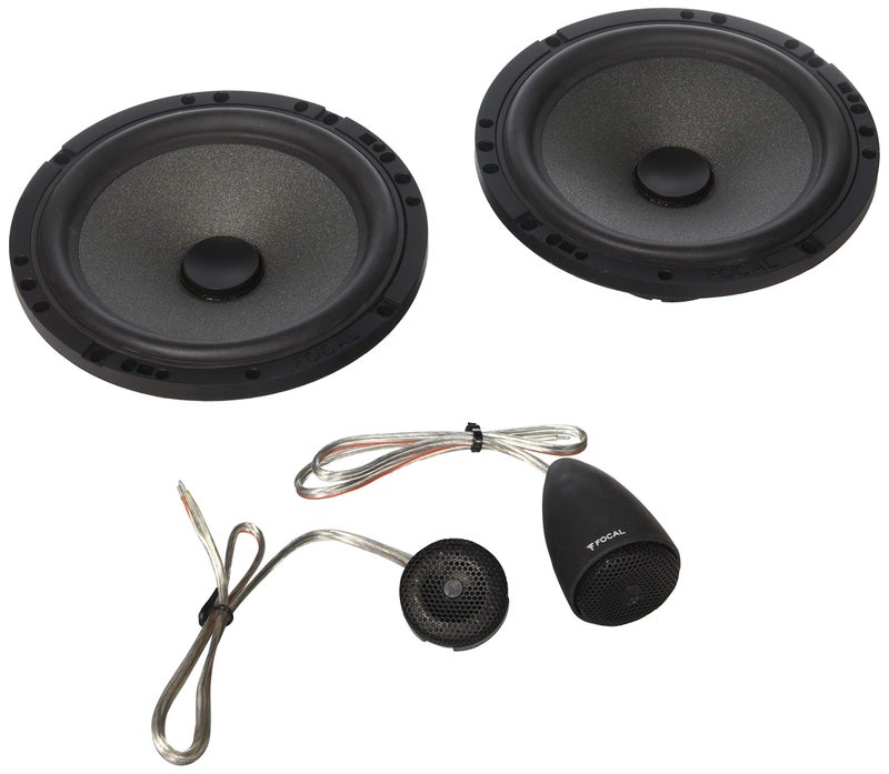 Focal 6.5" 60W Component Speaker System, Black (F-ISN165) - Image 3