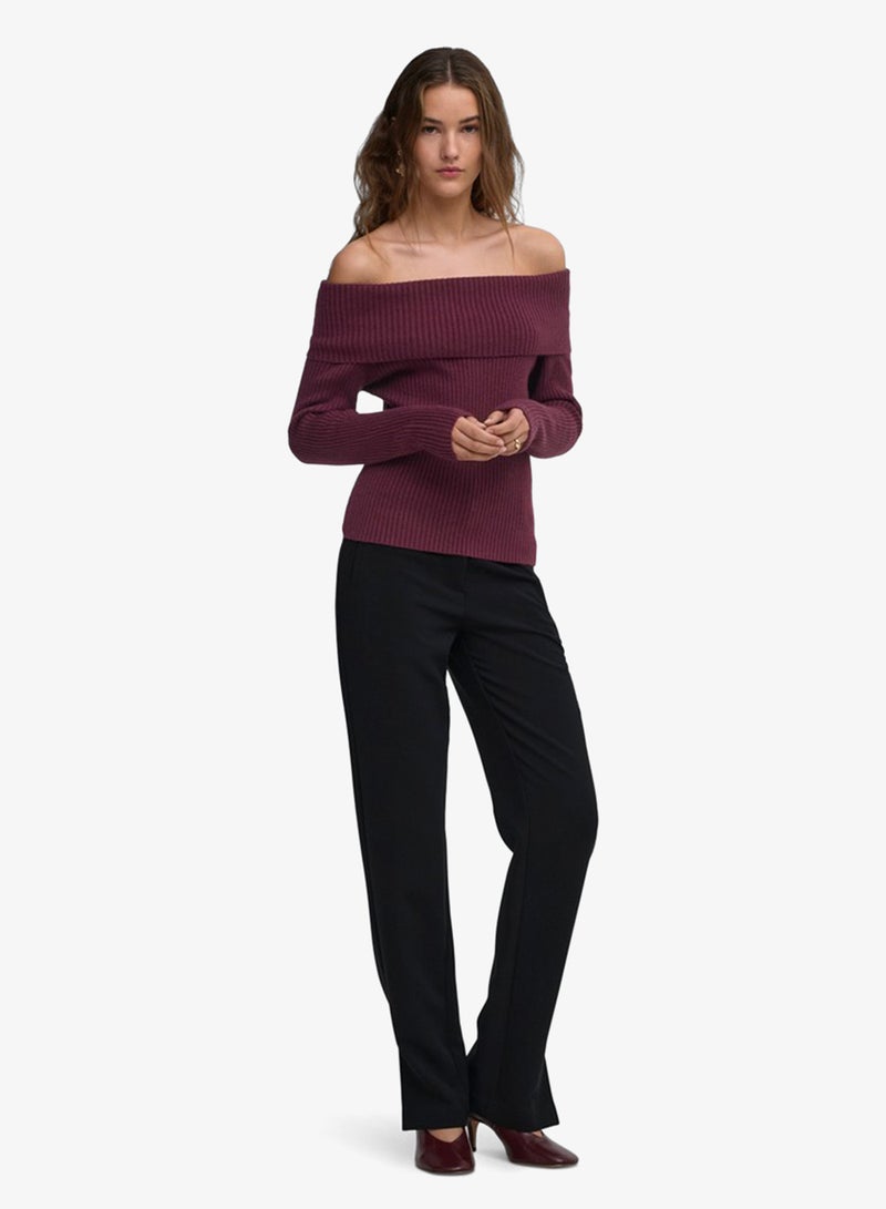 ONLY Casual Long Sleeve Off Shoulder Top - Image 5