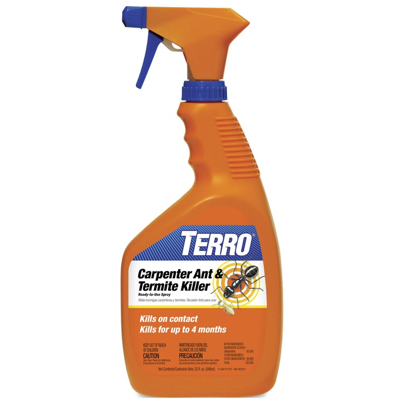 TERRO T1100-6 Carpenter Ant & Termite Killer Ready-to-Use, 1 Quart - Image 1