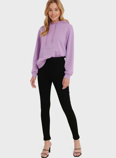NA-KD Knitted Leggings