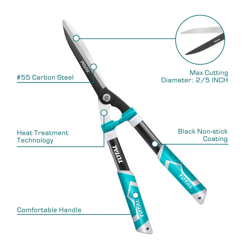TOTAL Hedge Shear Scissor 23.5 inch - 600 mm - Image 2