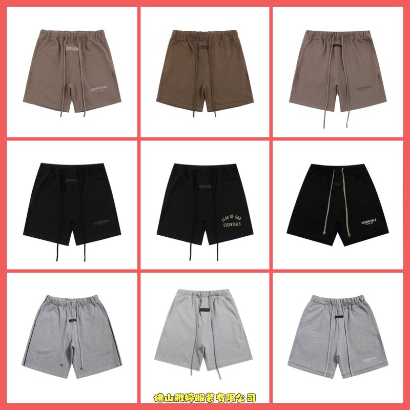 American Trendy Brand 26Ss New Summer Drawstring Style Letter Logo Printed Loose Casual Shorts For Men And Women - Image 2