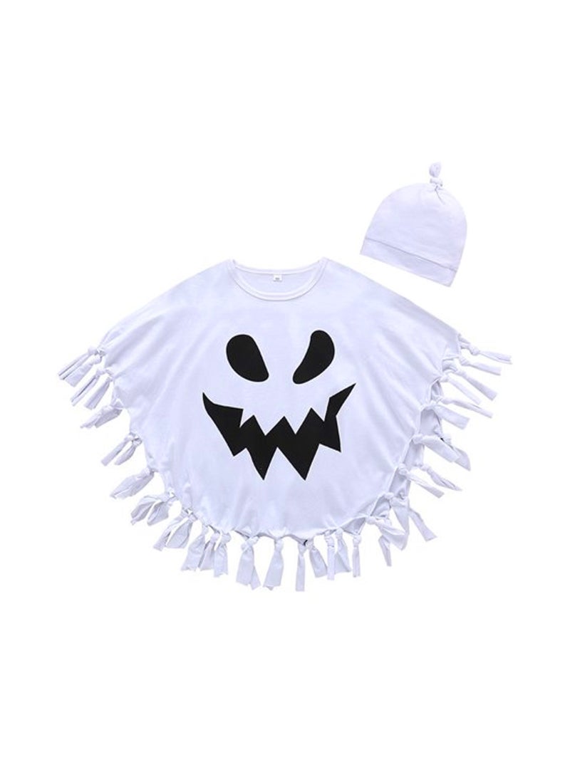 برين جيجلز قهقهات الدماغ زي بغطاء رأس أبيض للجنسين للأطفال الصغار - متوسط - Image 1