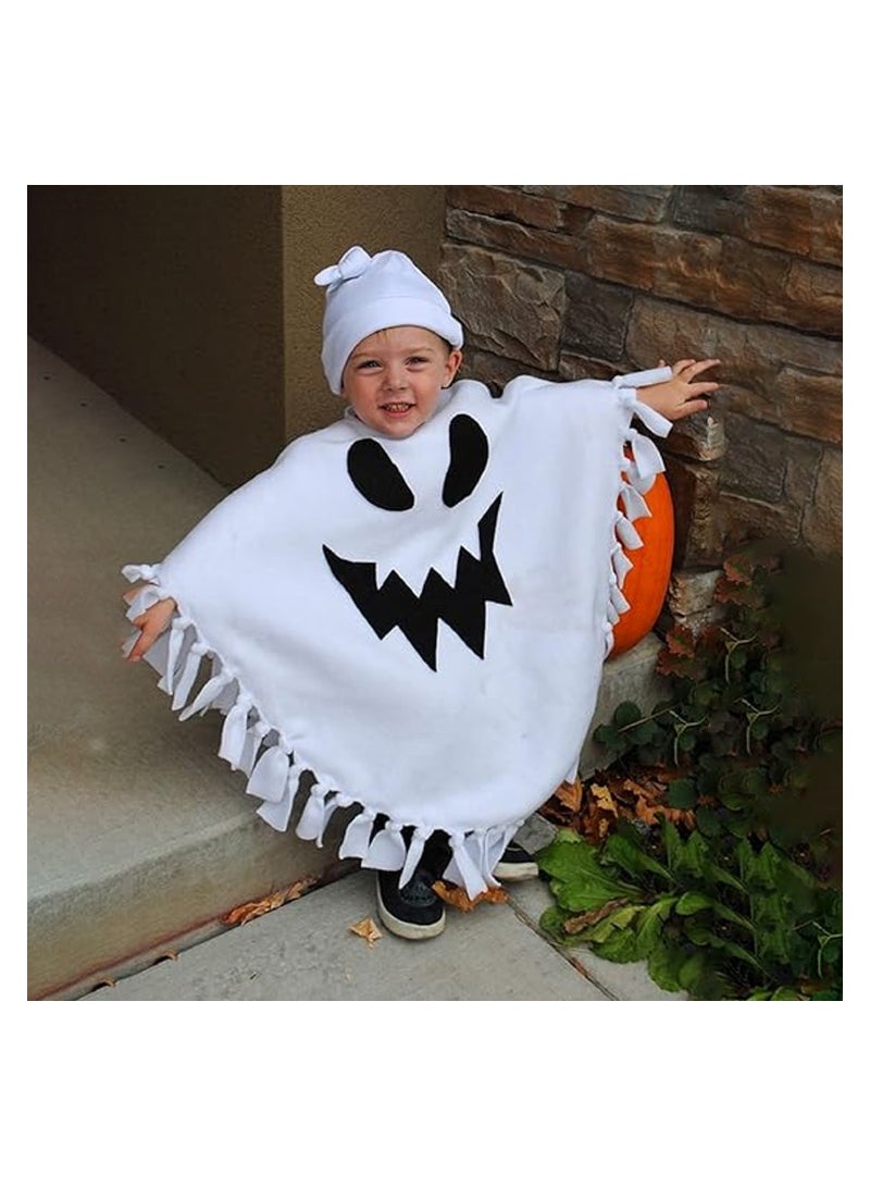 برين جيجلز قهقهات الدماغ زي بغطاء رأس أبيض للجنسين للأطفال الصغار - متوسط - Image 3