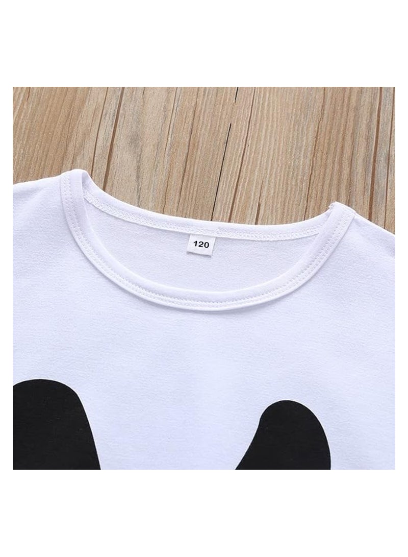 برين جيجلز قهقهات الدماغ زي بغطاء رأس أبيض للجنسين للأطفال الصغار - متوسط - Image 2