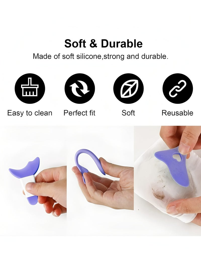 أبلينم استنسل مكياج العيون متعدد الوظائف، واقي الماسكارا، وسادات الرموش، أداة وضع ظلال العيون، أداة مساعدة لتحديد العيون قابلة لإعادة الاستخدام، دليل ظلال العيون للنساء والمبتدئات - Image 5