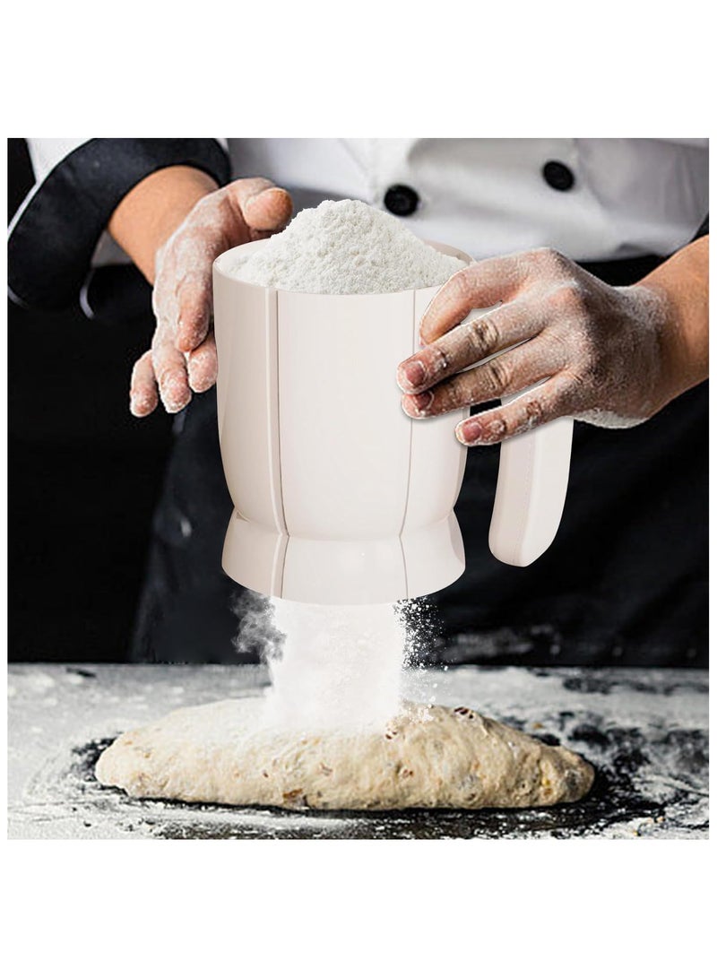 Battery Operated Electric Flour Sifter for Baking A Convenient Pastry Baking Kitchen Utensil - Image 3