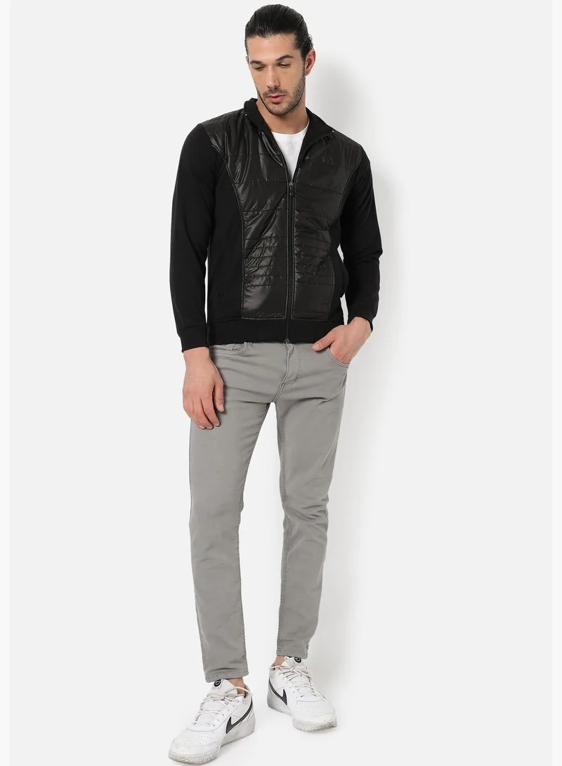 Campus Sutra High Neck Bomber Jacket