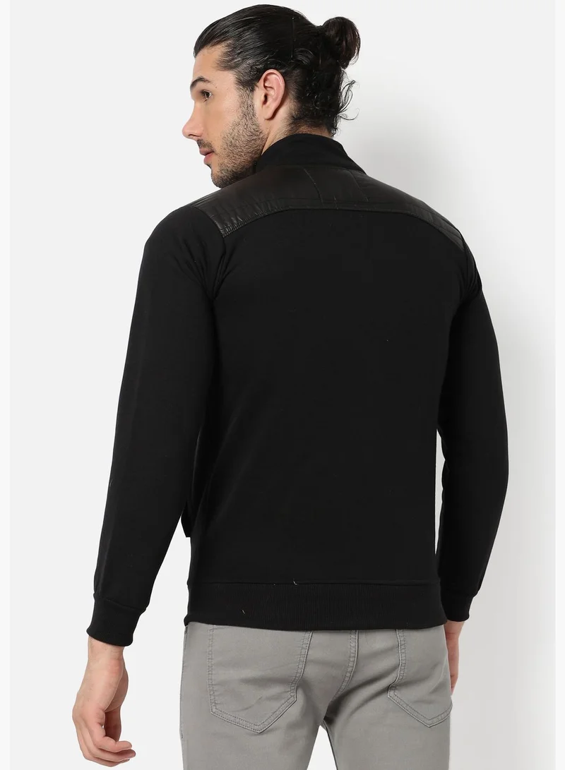 Campus Sutra High Neck Bomber Jacket