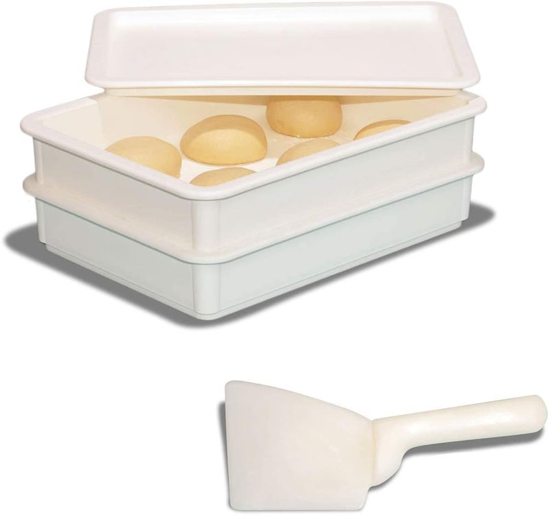 THW Plastic Multi-Purpose Bread Pizza Pastry Cookie Dough Sc Cutter Chopper with Handle- Bench Sc - Image 2
