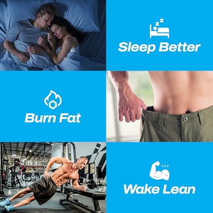 BPI Sports Nite burn – Nighttime Fat Burner & Sleep Support – Keto-Friendly – Weight Loss, Burn Fat, Relaxation, Boost Metabolism – 30 servings – 640mg - Image 3