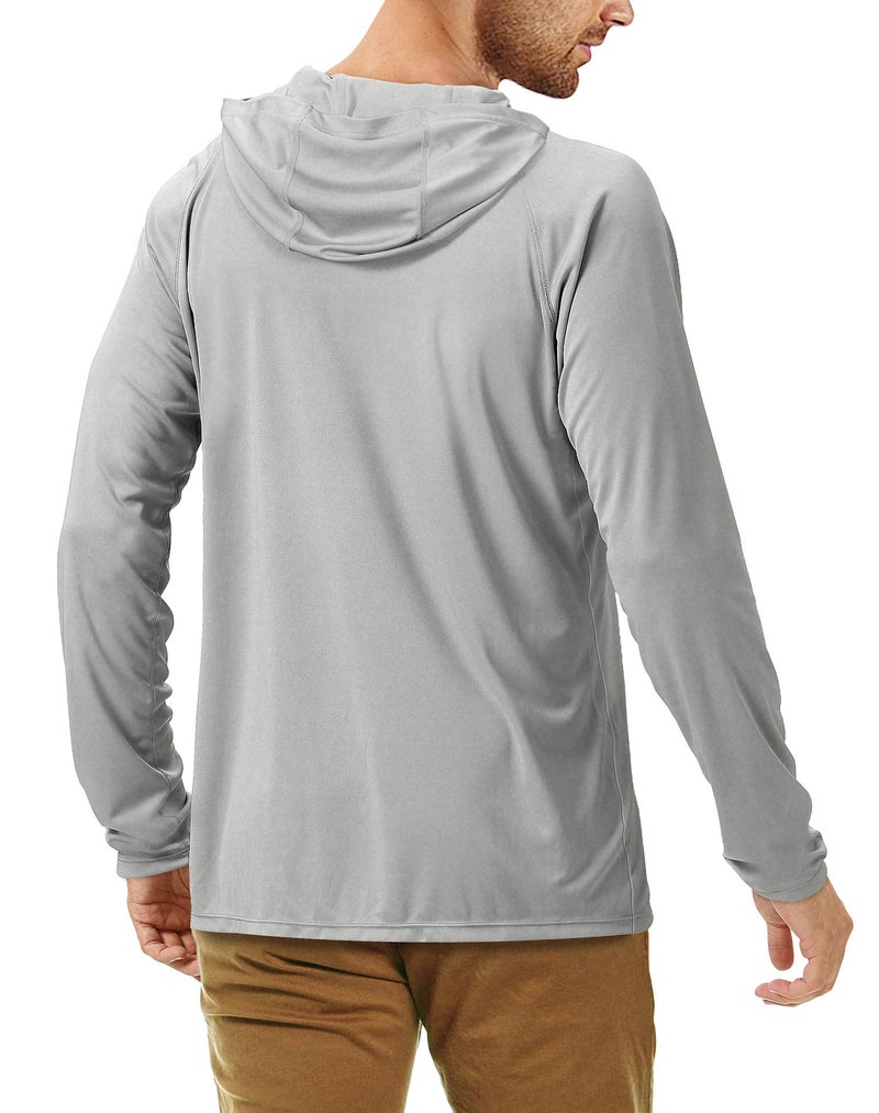 Roadbox UPF 50+ Fishing Shirts for Men Long Sleeve Sun Protection Lightweight Outdoor UV Hiking Shirts - Image 2