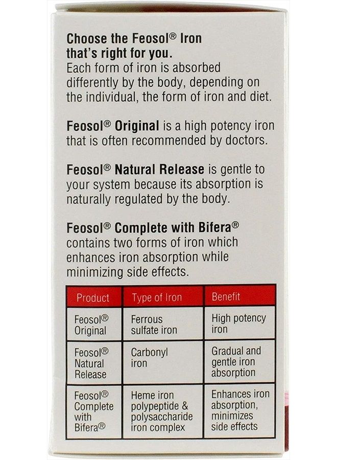 Feosol Original Vitamins, 120 Count (Pack of 2) by Feosol - Image 2
